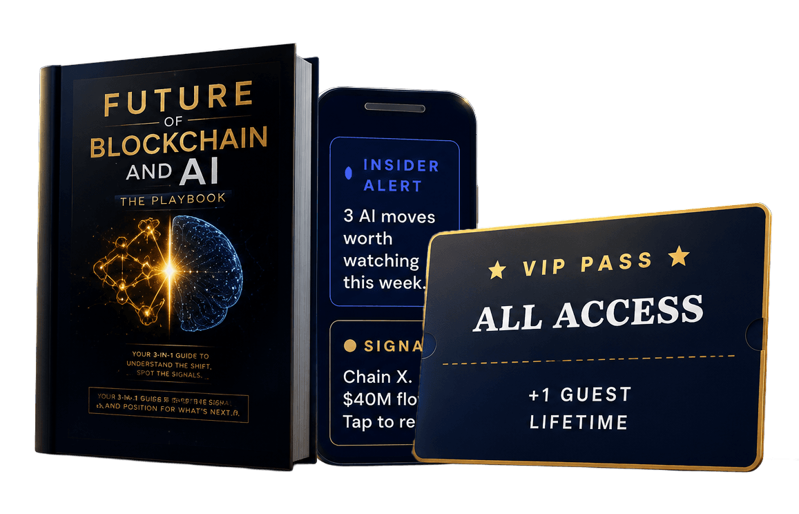 The Blockchain Funding Insider Package: book, mobile alerts, and VIP pass